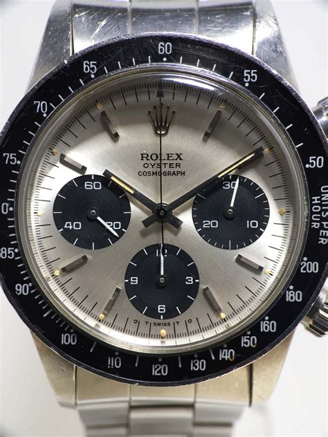 rolex daytona silver face